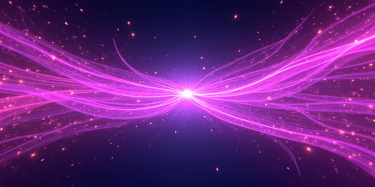 透明性と信頼を象徴するデジタル抽象イメージ